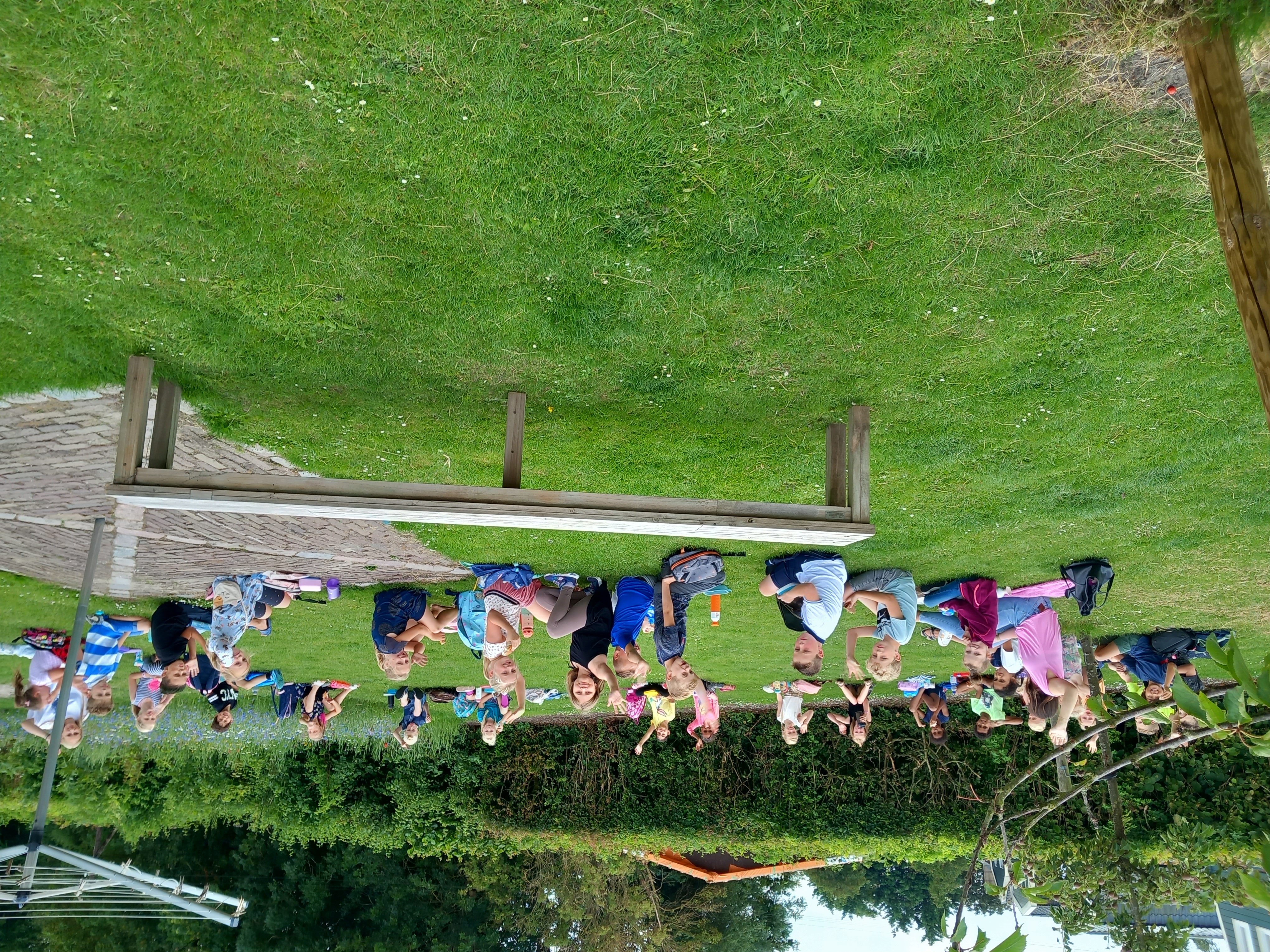 Picknicken groep 3 en 4